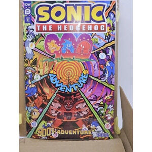 SONIC THE HEDGEHOG'S 900TH ADVENTURE - 1:50 GRAY VARIANT - 2023 IDW NM!